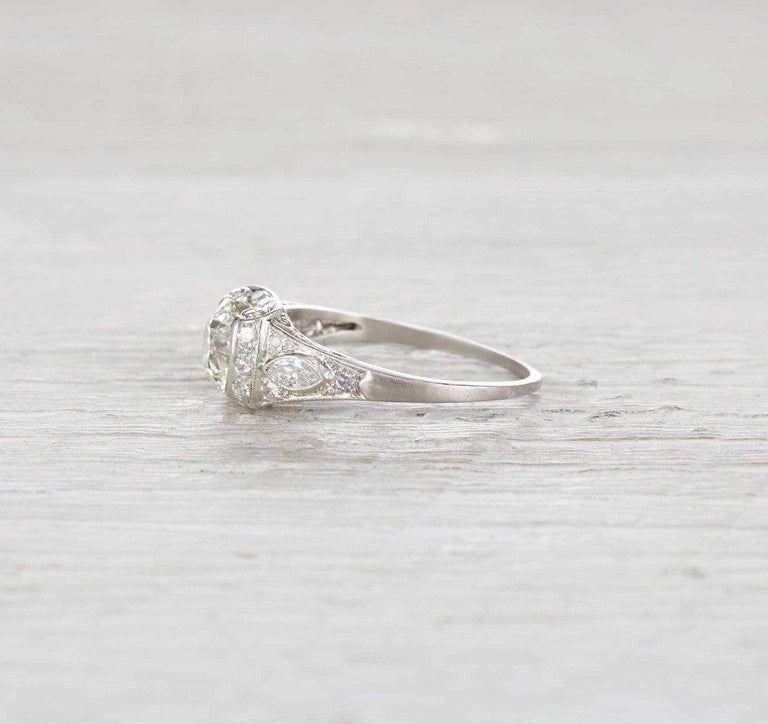 1.57 Carat Edwardian Engagement Ring