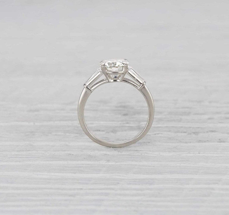 1.58 Carat Art Deco Bailey, Banks & Biddle Engagement Ring