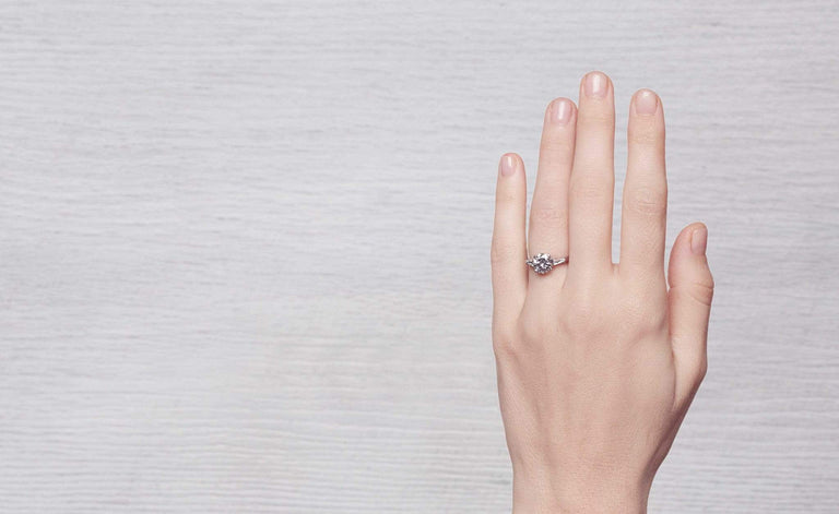 1.58 Carat Art Deco Bailey, Banks & Biddle Engagement Ring