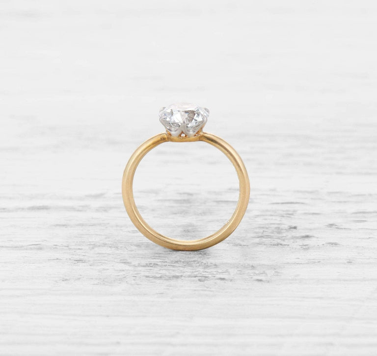 1.70 TIFFANY & CO ANTIQUE SOLITAIRE ENGAGEMENT RING