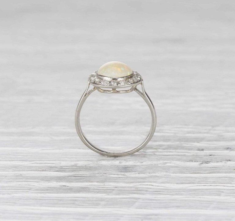 1.72 Carat Edwardian Opal Ring