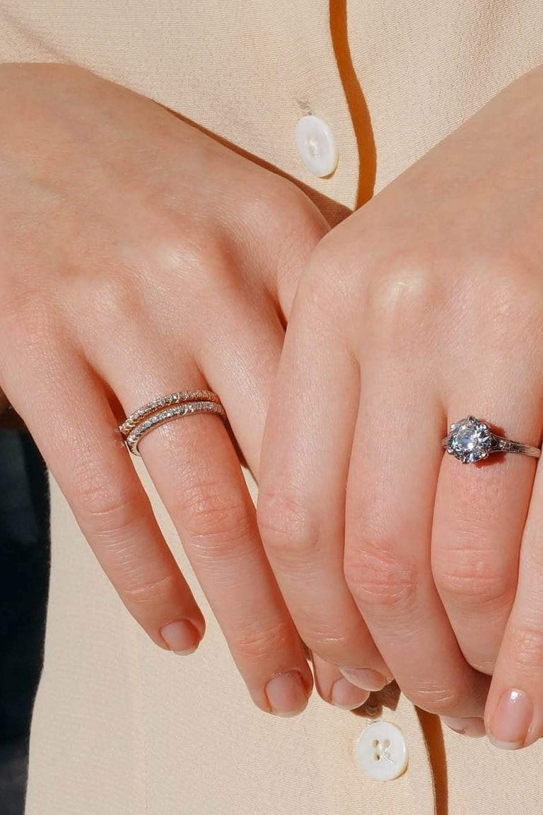 1.72 CARAT EDWARDIAN TIFFANY & CO DIAMOND ENGAGEMENT RING