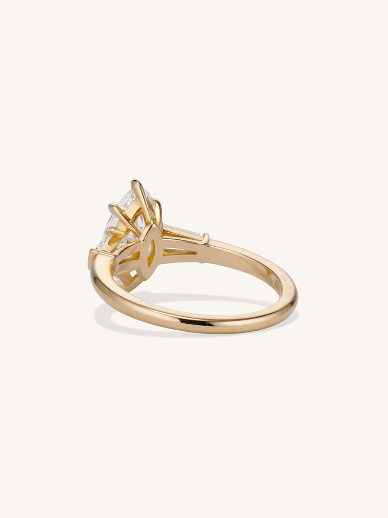 1.74 Ct Marquise Diamond Gold Engagement Ring | Cassiopeia