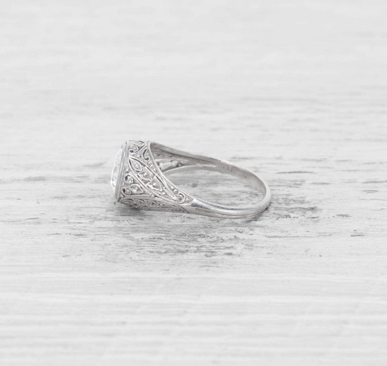 1.75 CARAT EDWARDIAN DIAMOND ENGAGEMENT RING