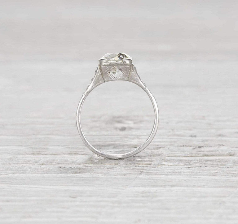 1.77 Carat Art Deco Engagement Ring