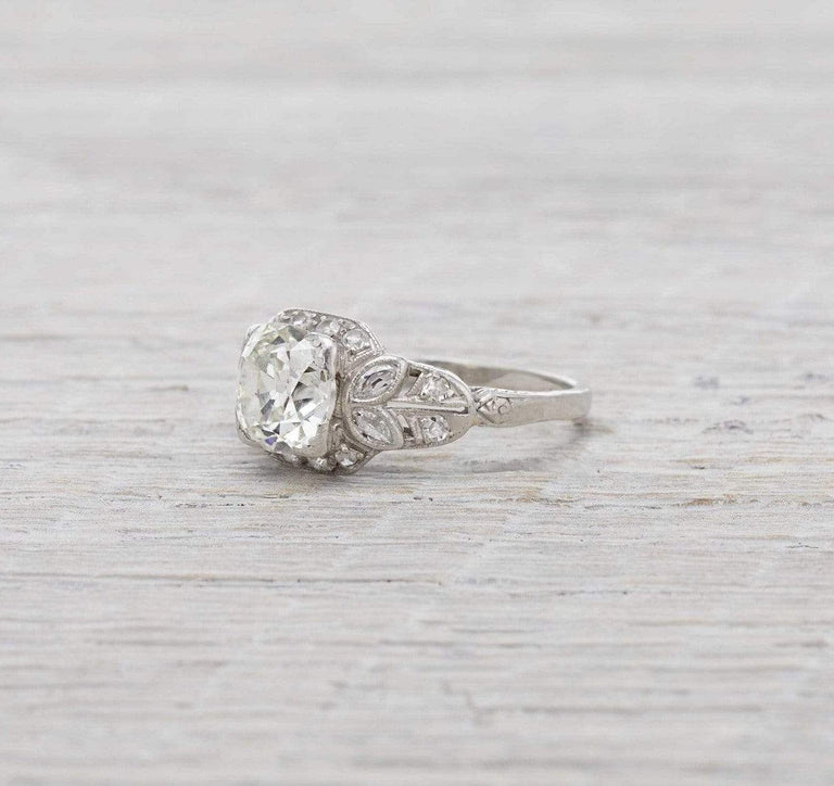 1.80 Carat Edwardian Engagement Ring