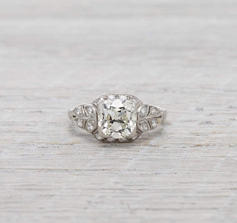 1.80 Carat Edwardian Engagement Ring