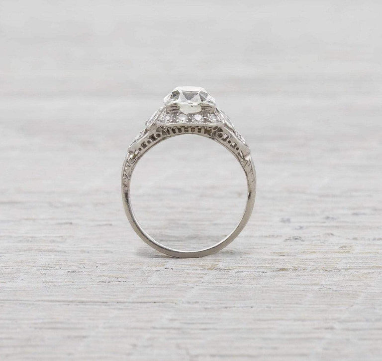 1.80 Carat Edwardian Engagement Ring