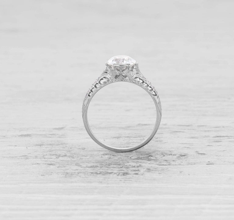 1.81 CARAT EDWARDIAN DIAMOND ENGAGEMENT RING