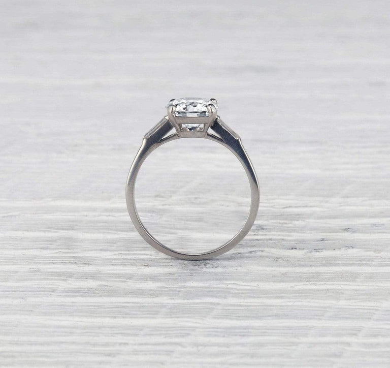 1.83 Carat Retro Tiffany & Co. Engagement Ring