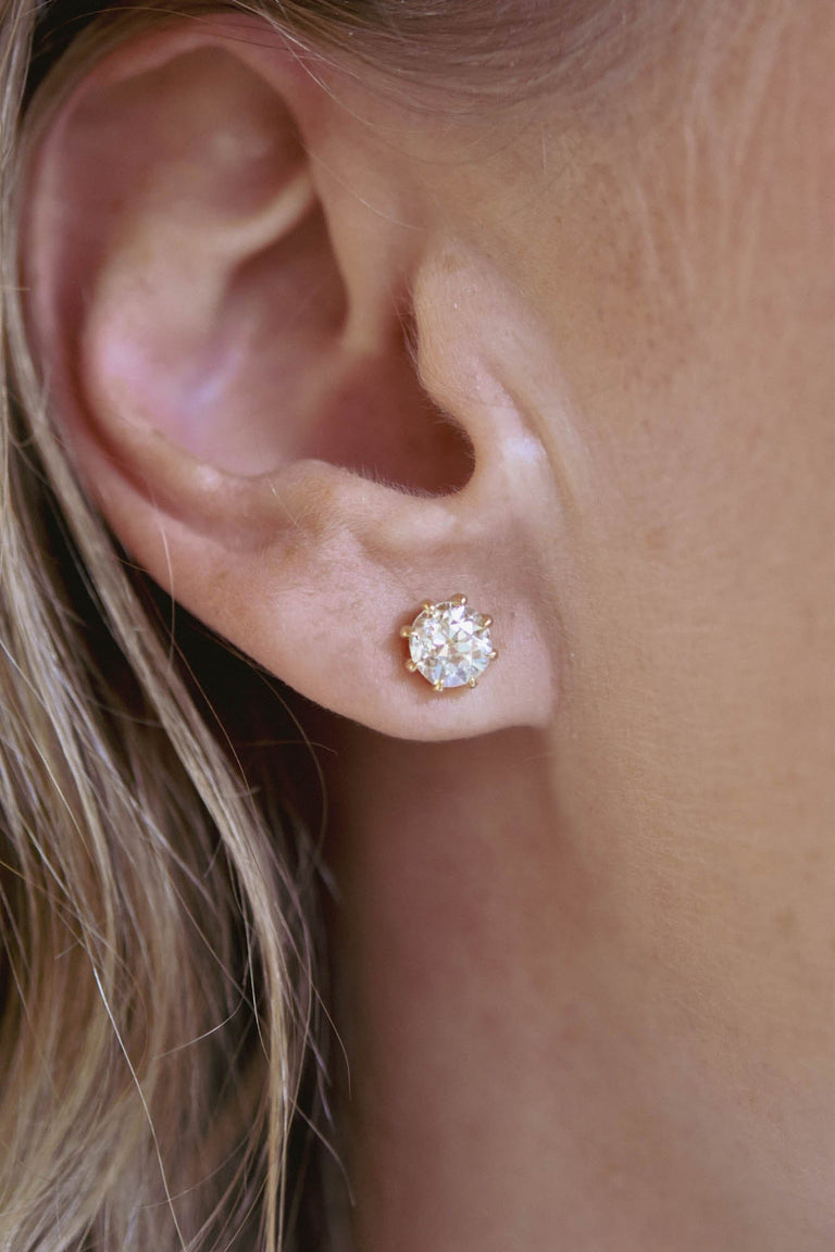 1-84ct-old-european-cut-diamond-yellow-gold-stud-earrings