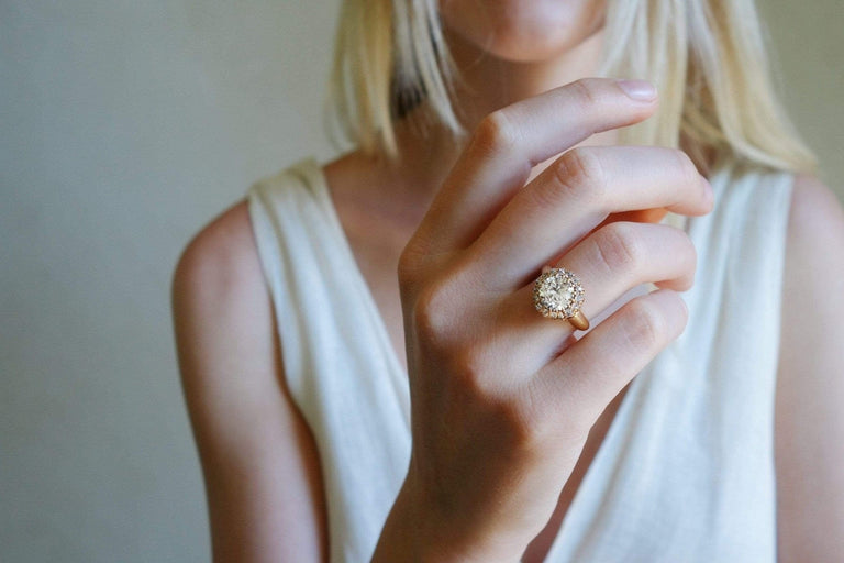 1.89 CARAT VICTORIAN DIAMOND TIFFANY & CO. ENGAGEMENT RING