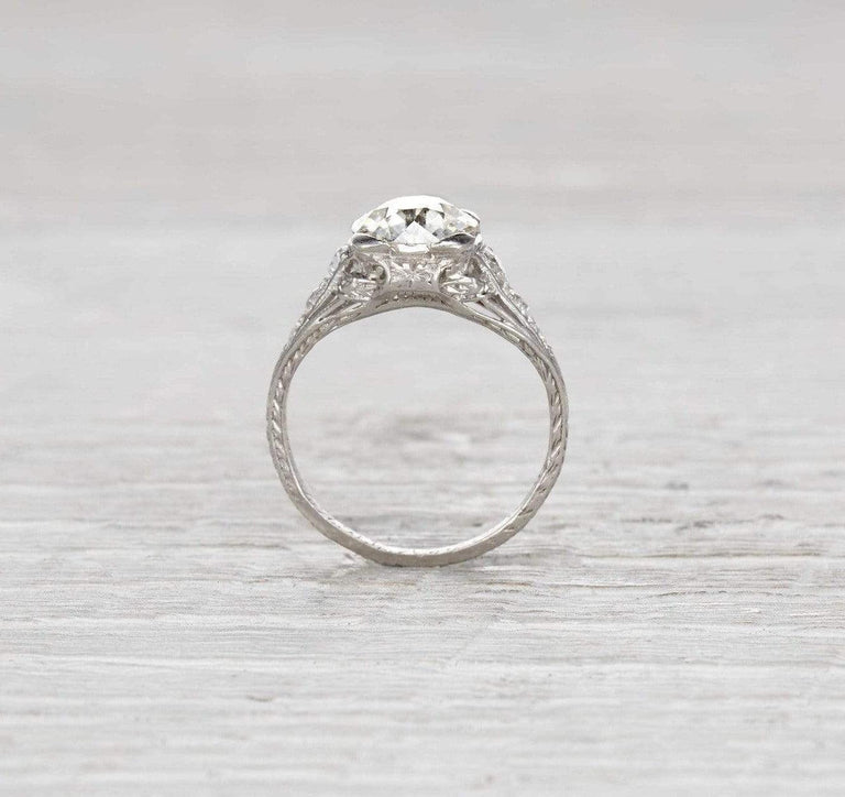 1.90 Carat Edwardian Engagement Ring