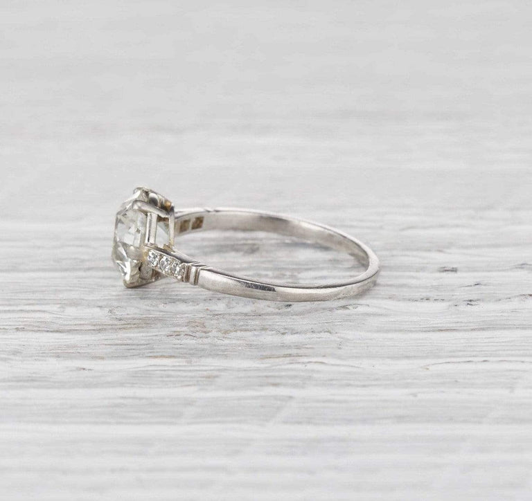 1.90 Carat Edwardian Engagement Ring