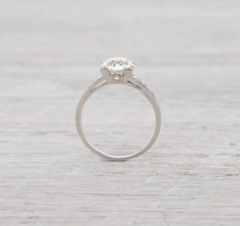 1.94 Carat Vintage Art Deco Diamond Engagement Ring