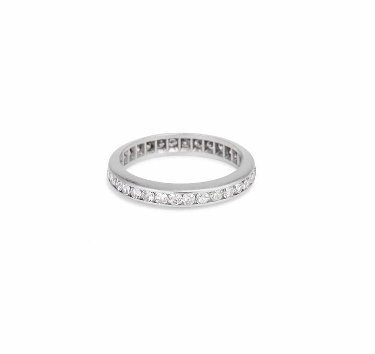 1 Carat Old European Cut Diamond Eternity Band