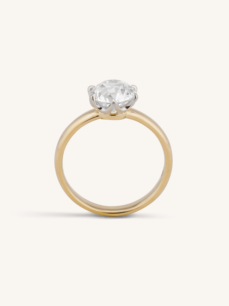 1.93 Carat Old European Cut Low-Profile Solitaire Engagement Ring | Seren
