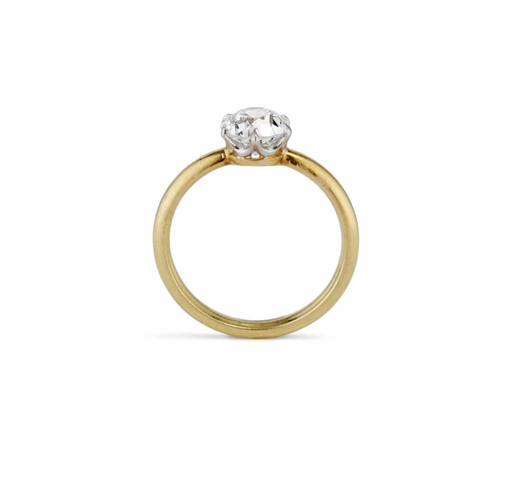 1930s Tiffany & Co 1.30 Carat Old European Cut Diamond Solitaire