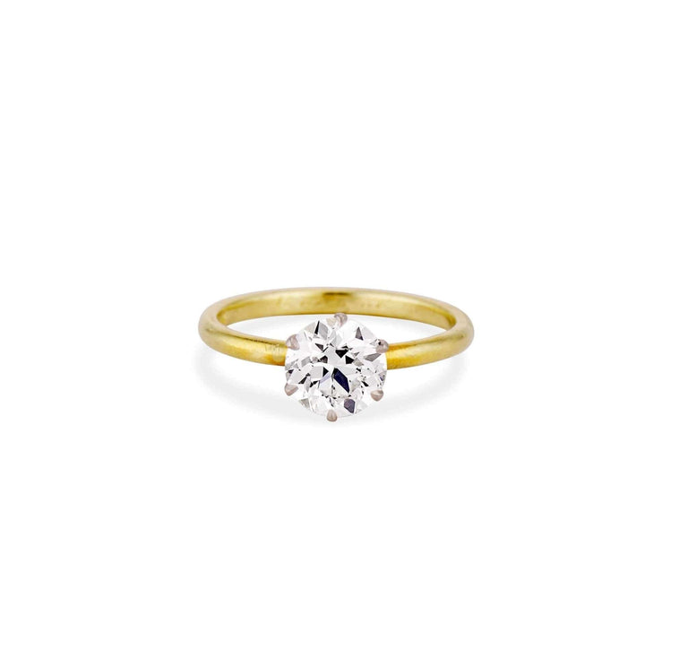 1930s Tiffany & Co 1.47 Carat Gold Solitaire
