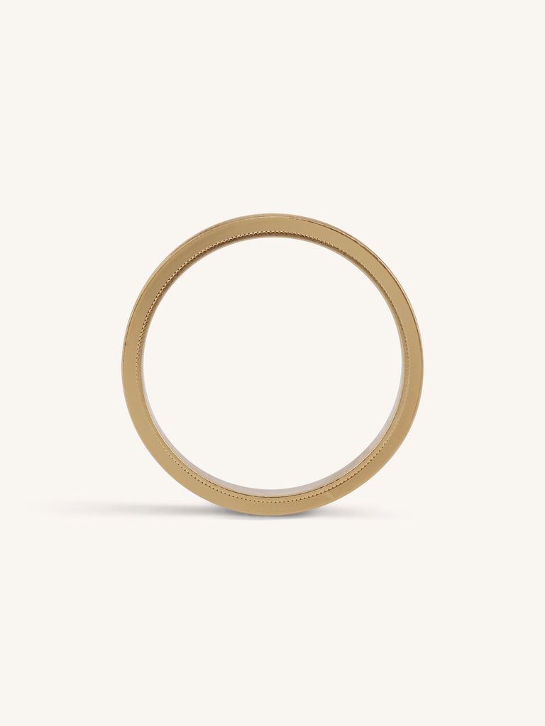 1930s 14K Gold Vintage Wedding Band - Size 6