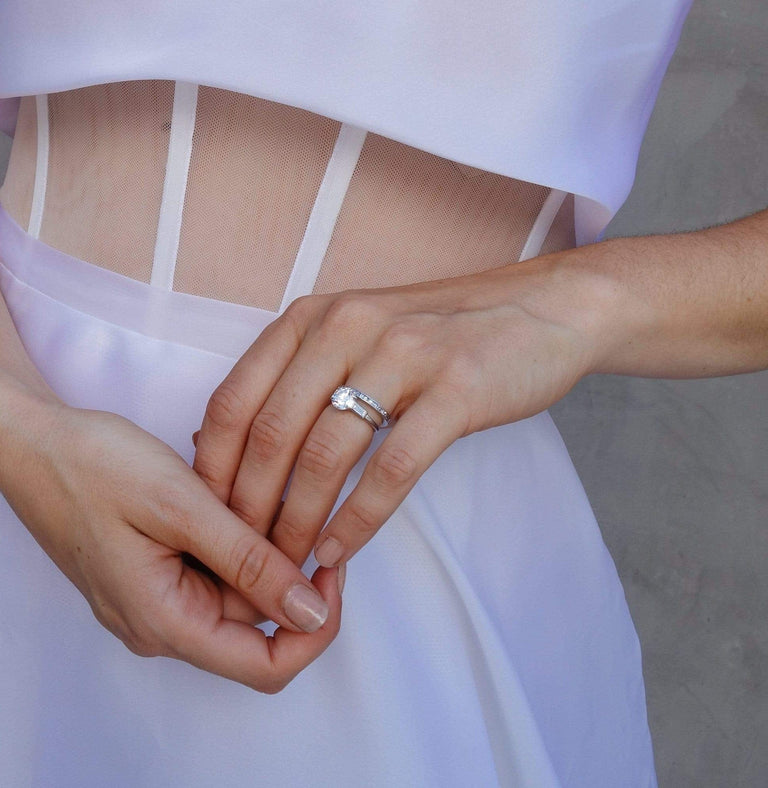 2.01 CARAT DIAMOND CARTIER ENGAGEMENT RING