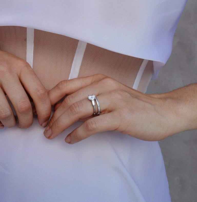 2.01 CARAT DIAMOND CARTIER ENGAGEMENT RING