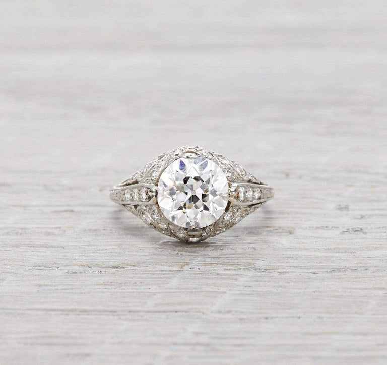 2.03 Carat Shreve & Co. Vintage Ring