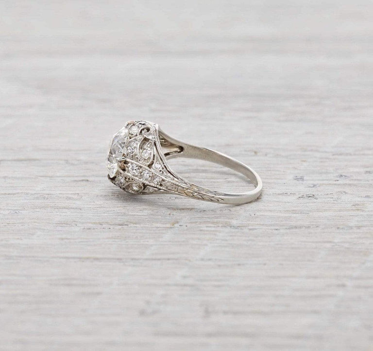 2.03 Carat Shreve & Co. Vintage Ring