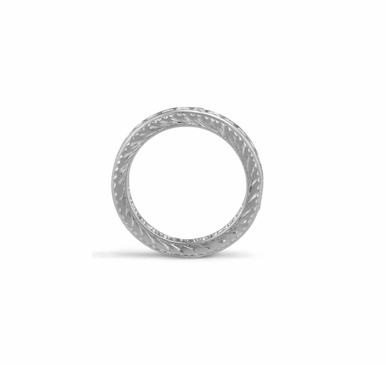 2.10 Carat French Cut Diamond Eternity Band