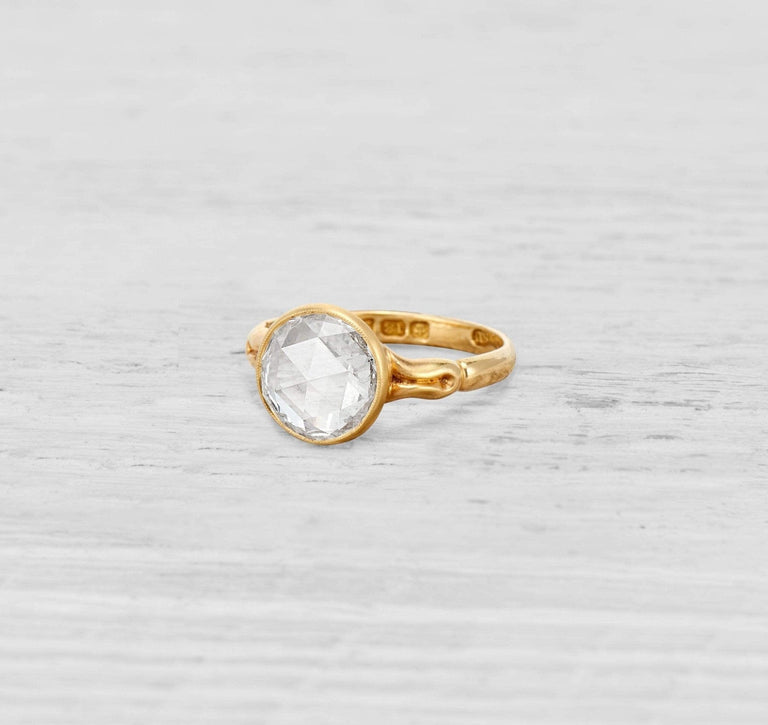 2.11 CARAT ANTIQUE DIAMOND ENGAGEMENT RING