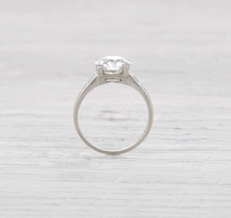 2.15 Carat Art Deco Engagement Ring