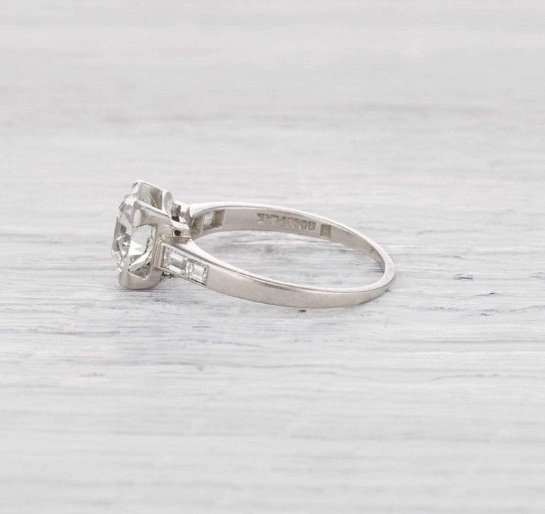 2.15 Carat Art Deco Engagement Ring