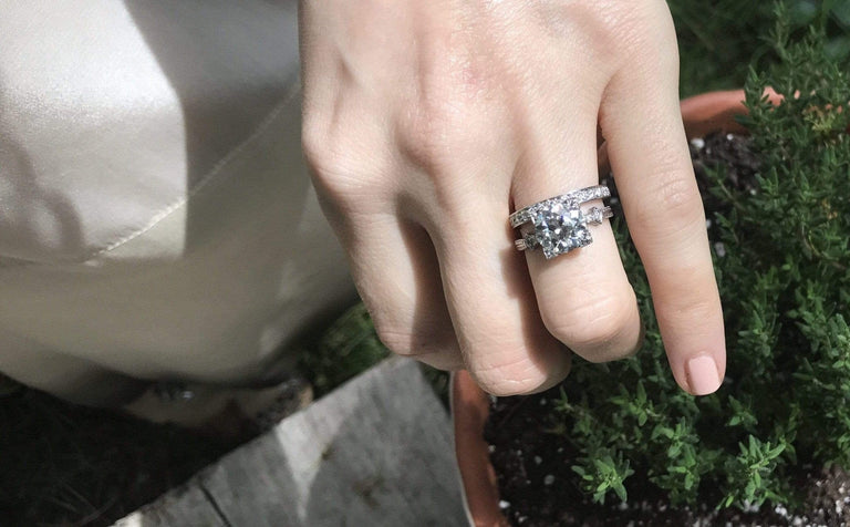 2.70 Carat Edwardian Diamond Engagement Ring