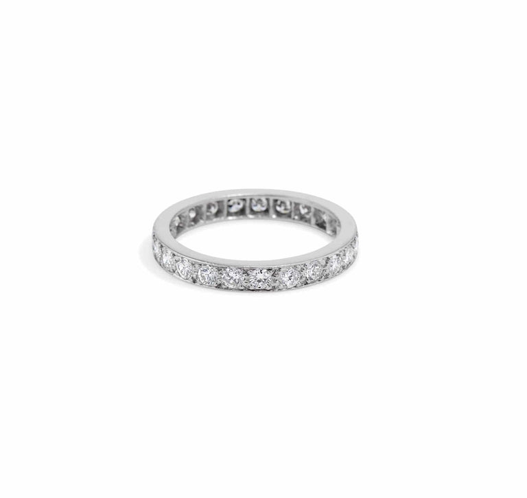 2.80 Carat Brilliant Cut Diamond Eternity Band