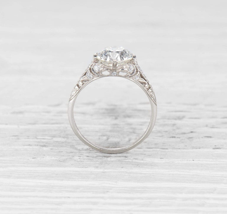 2.81 CARAT EDWARDIAN TIFFANY & CO ENGAGEMENT RING
