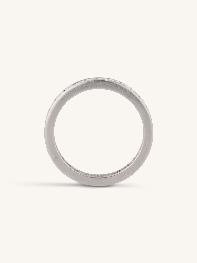 Tiffany & Co. 2 Carat Carré Cut Diamond Vintage Eternity Band - Size 7