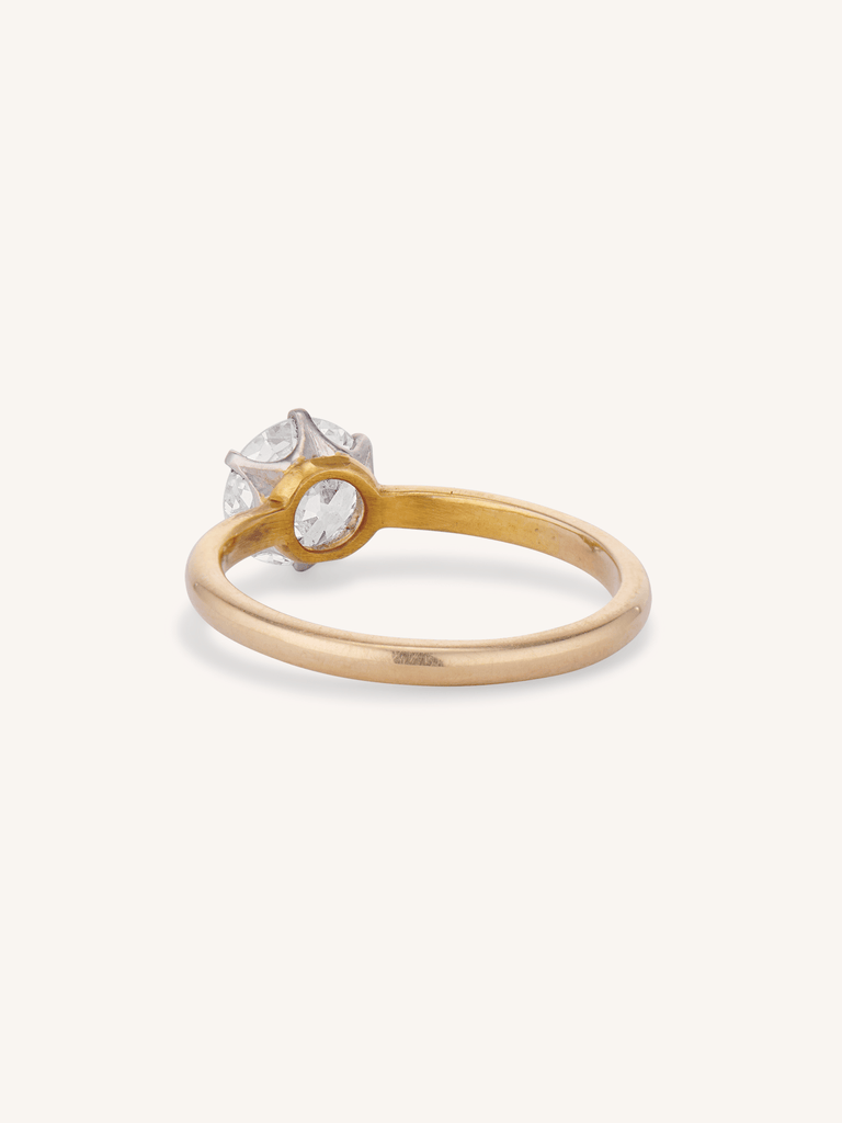 Tiffany & Co. 1.18 Old European Solitaire Vintage Engagement Ring