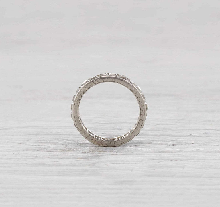 3.50 Carat Art Deco Eternity Band