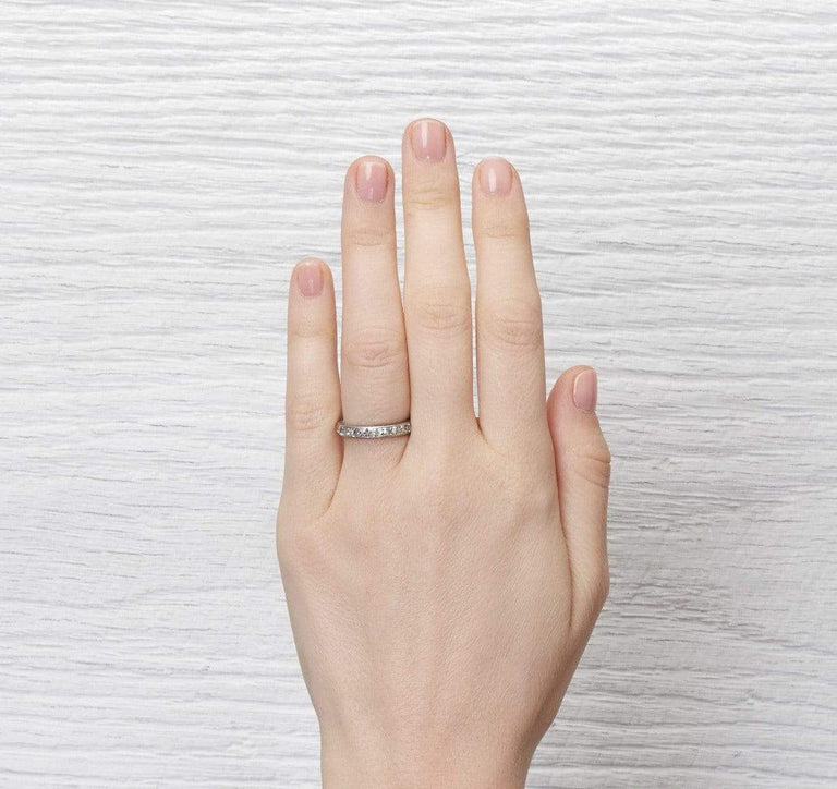 3.50 Carat Art Deco Eternity Band