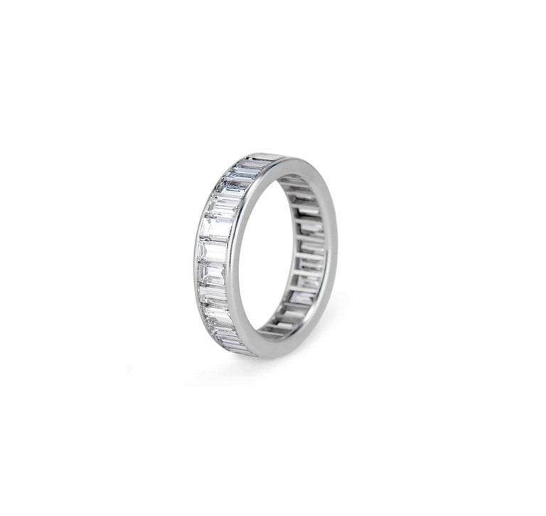 3 Carat Baguette Diamond Eternity Band