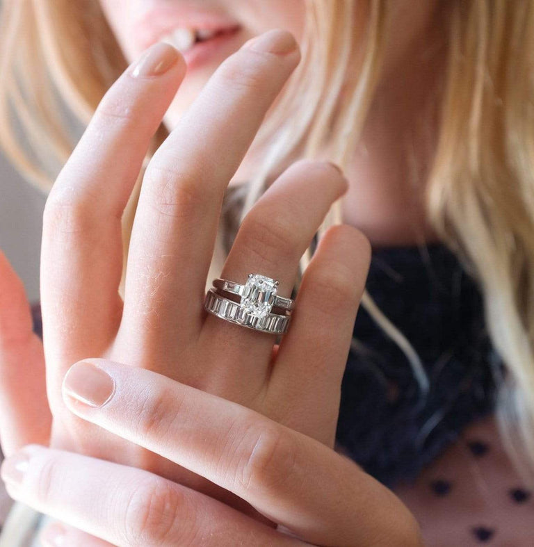 3 Carat Baguette Diamond Eternity Band