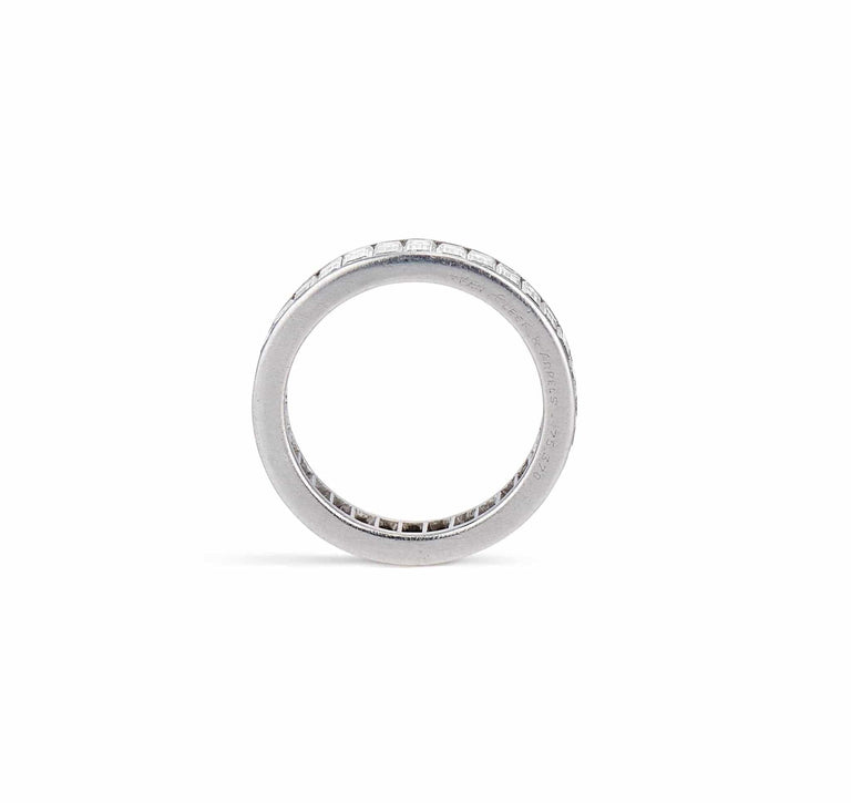 3 Carat Van Cleef & Arpels Art Deco Baguette Diamond Band