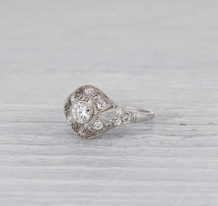 .30 Carat Edwardian Engagement Ring