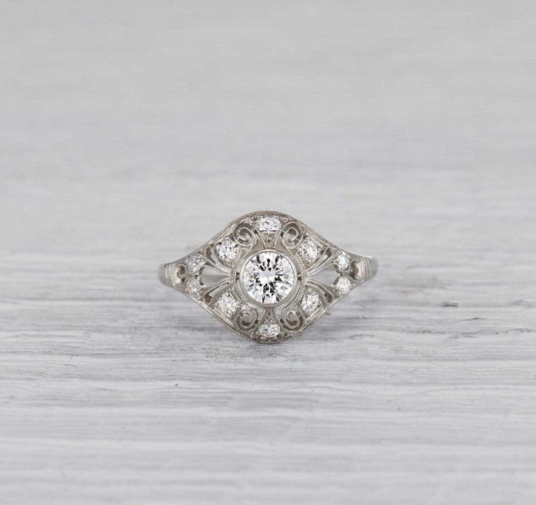 .30 Carat Edwardian Engagement Ring