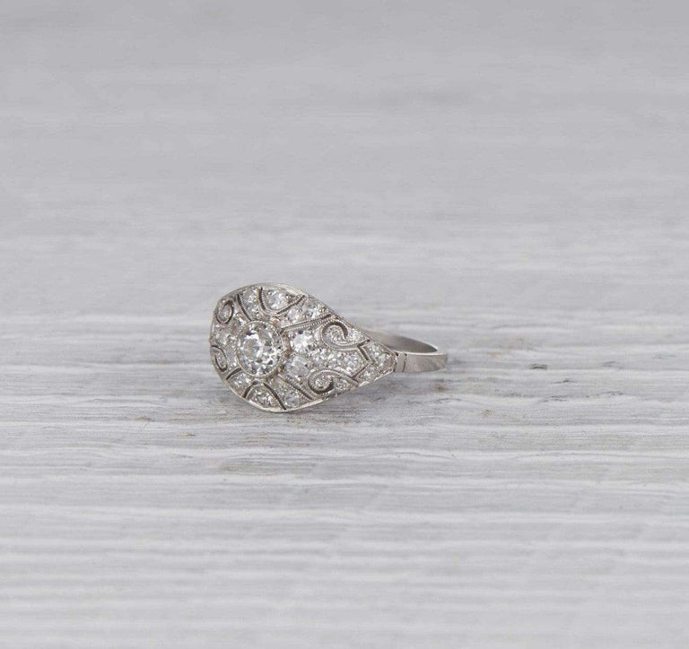 .30 Carat Edwardian Diamond Engagement Ring