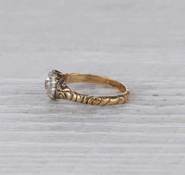 .30 Carat Victorian Diamond Cluster Ring