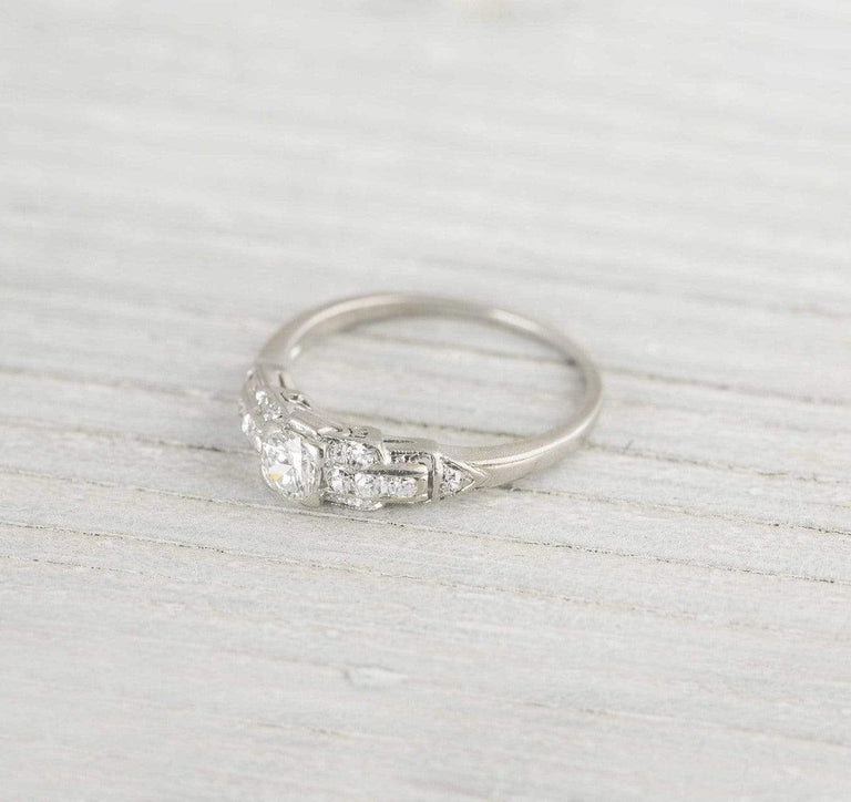 .30 Carat Vintage Art Deco Engagement Ring