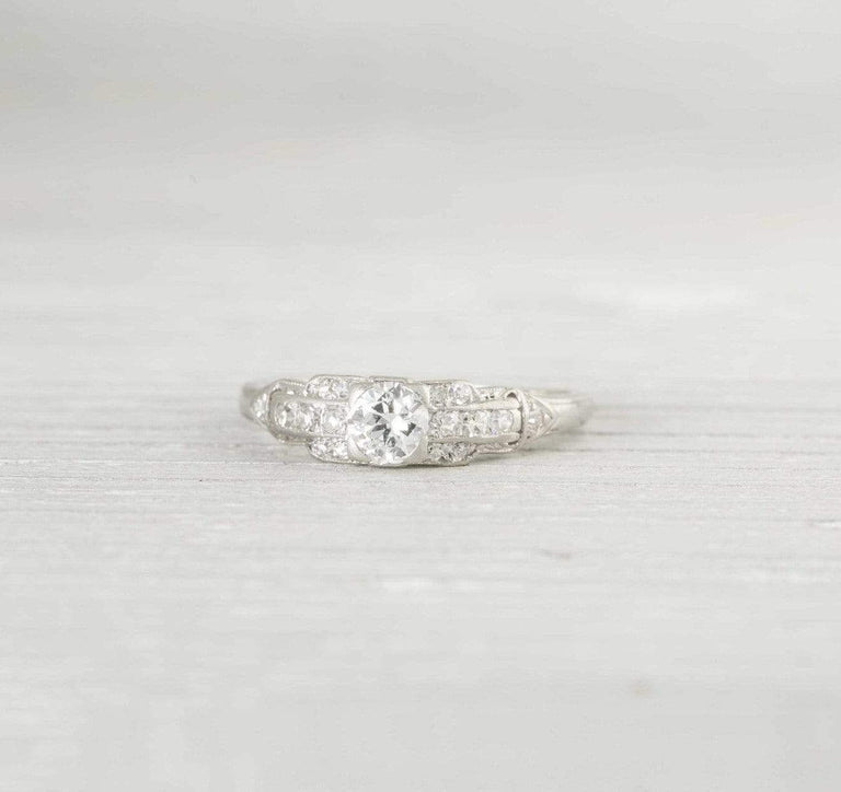 .30 Carat Vintage Art Deco Engagement Ring