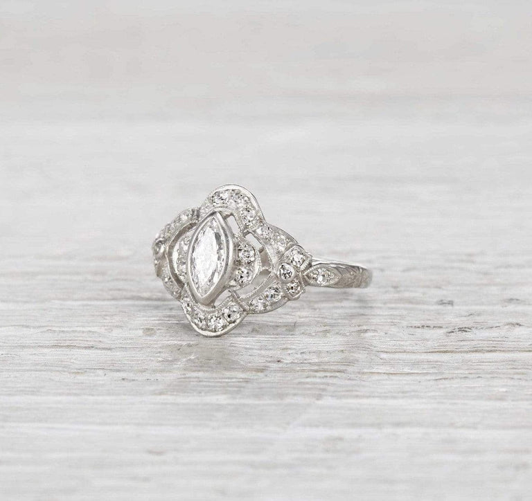 .31 Carat Edwardian Engagement Ring