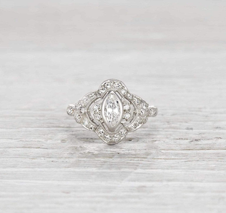 .31 Carat Edwardian Engagement Ring